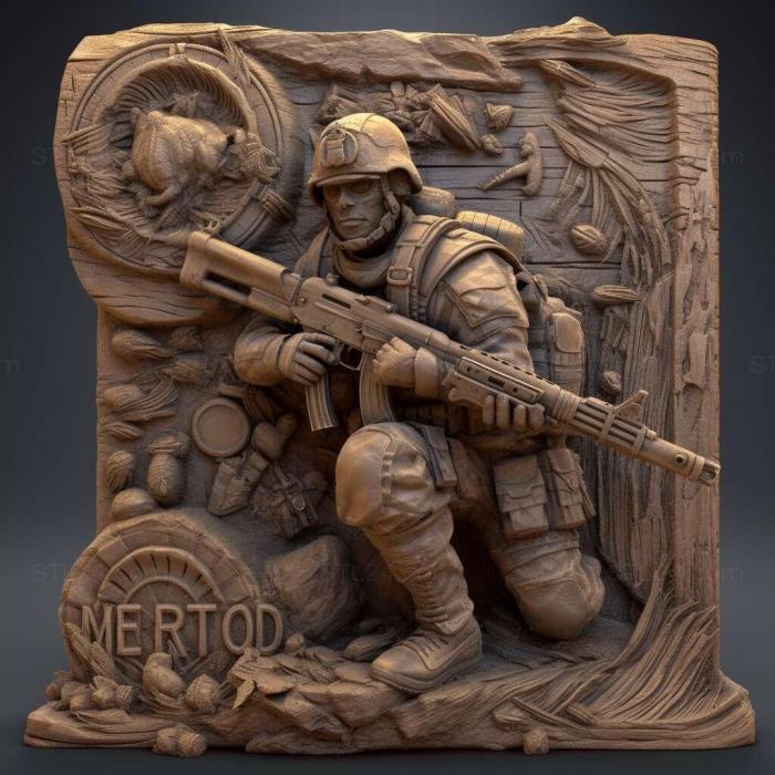 Games (Metro Redux 3, GAMES_27723) 3D models for cnc